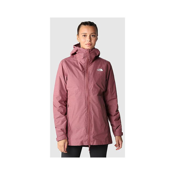 THE NORTH FACE W HIKESTELLER TRICLIMATE PARKA WILD GINGER